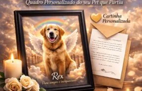 ETERNIZE SEU PET QUADRO