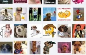 Grupo de stickers e figurinhas 😎
