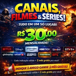 Futebol, Filmes e Séries em um Só Lugar -